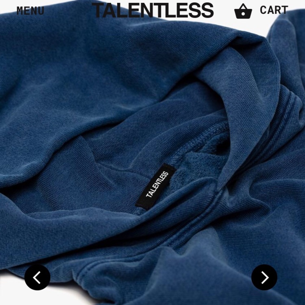 Talentless Hoodie Navy Women’s